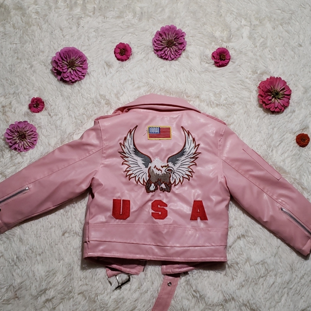 Cutest girls motorcycle jacket!!
